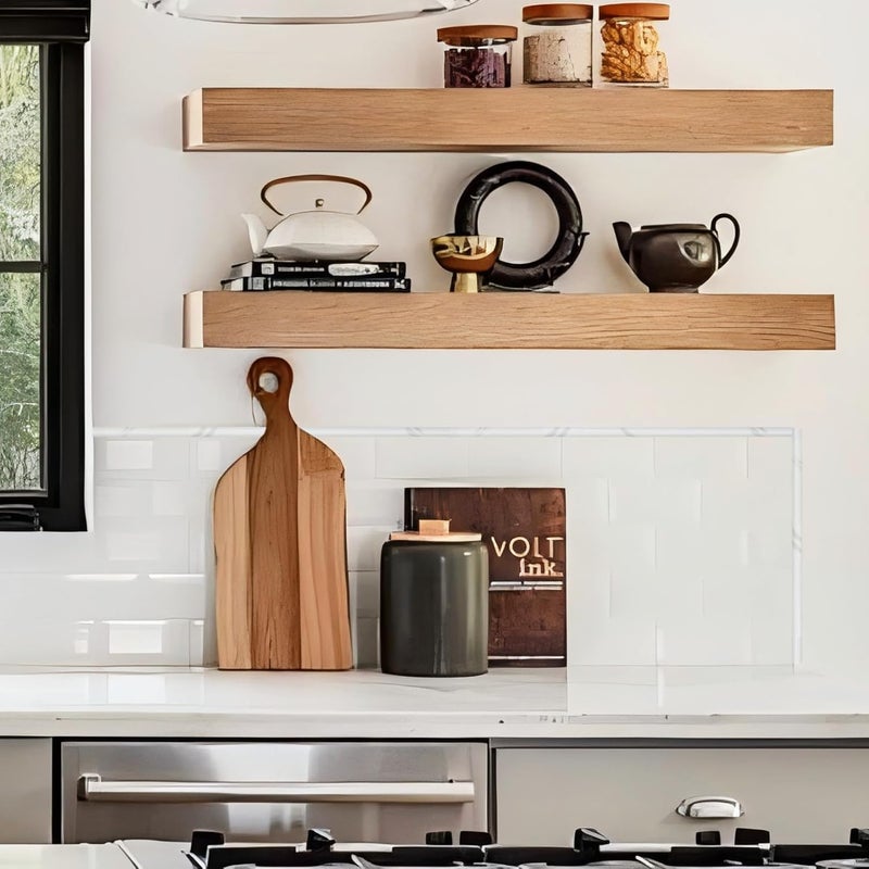 Tilingview 10-Pack Peel and Stick Tile Trim for Backsplash – 12" Self-Adhesive PVC Molding Edge, Decorative Pencil Tile Edging for Walls (White Stone) - Image 4